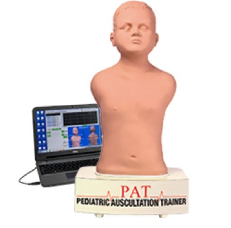 Pat - Pediatric Auscultation Trainer-Dark - Cardionics - 718-8950