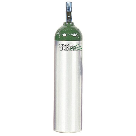 CRAMER DECKER MEDICAL, INC. CYLINDER O2 D W/Z VALVE EMPTY - K870MDZ