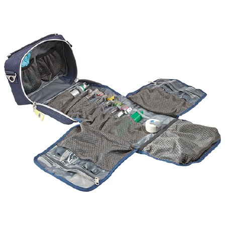 CRAMER DECKER MEDICAL, INC. AIRWAY PRO Intubation Tri-Fold Module Bag Gray 1680/ 1200 Denier coated TPE 6-1/4 X 10-1/4 X 3-3/4 Inch - 5001A