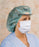 Alpha ProTech COMBO Surgical Mask with Eye Shield Combo Pleated Ties One Size Fits Most Blue - 5194-T