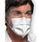 Confirm Monitoring Systems Ultra FogFree Procedure Mask with Eye Shield Pleated Earloops One Size Fits Most White - GCPW
