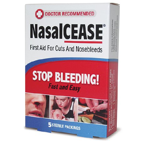 Carencease Healthcare LLC NasalCEASE Nosebleed Treatment - CAT:NAS-5