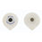 Suretrace - ECG Tab Electrode Resting Radiolucent Foam Backing 5 per Pack / 10 per Box - 1800C-005
