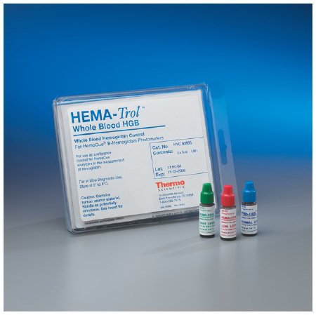 NERL HEMA-Trol - Control Whole Blood HGB Normal Level 6 X 3 mL - 22806003