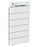 CareDirect LLC Medserve Medicine Cassette Steel / Aluminum / Plastic Single, Keyed - 1702044