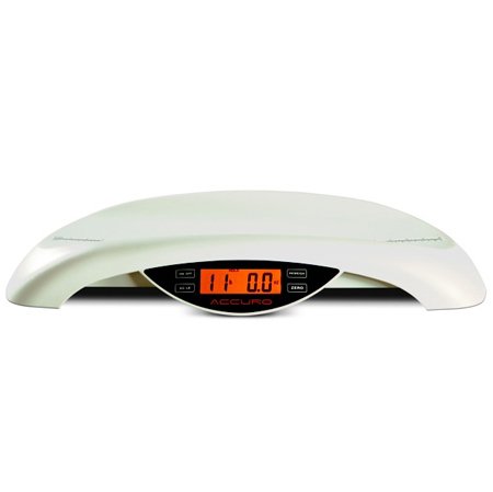Brandt Industries - Baby Scale Digital Display 45 lbs. Capacity White Battery Operated - RS100