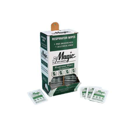 Magic - Surface Disinfectant Premoistened Manual Pull Wipe 100 Count Individual Packet NonSterile - ST100DN