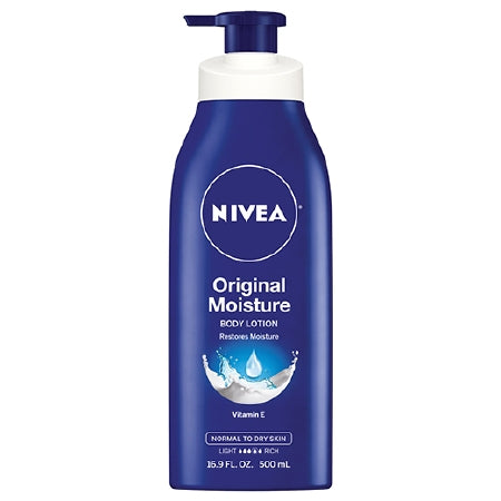 BSN Jobst Nivea Hand and Body Moisturizer 16.9 oz. Pump Bottle Scented Lotion - 72140012939