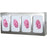 Bowman Manufacturing Glove Box Holder Horizontal or Vertical Mount 4-Box 3.81 X 10.03 X 21.16 Inch Stainless Steel - GS-124-DISP