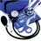 Pro's Combo IV - Aneroid Sphygmomanometer Combo Kit Fanny Pack Essentials Kit Size 11 Nylon Cuff 22 Inch Stethoscope Tube Adscope Sprague Stethoscope - 769-641-11ARB