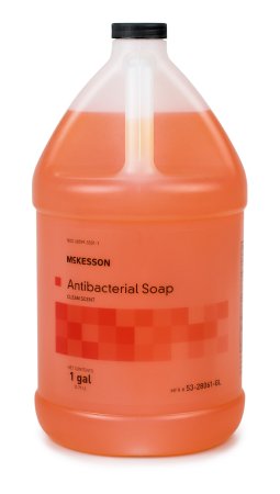 McKesson McKesson Antibacterial Soap Liquid 1 gal. Pump Bottle Clean Scent - 53-28061-GL