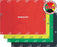 Disaster Management Systems - Transfer Triage Sheet Set Red / Yellow / Green / Black 15 X 20 Foot - DMS-05004