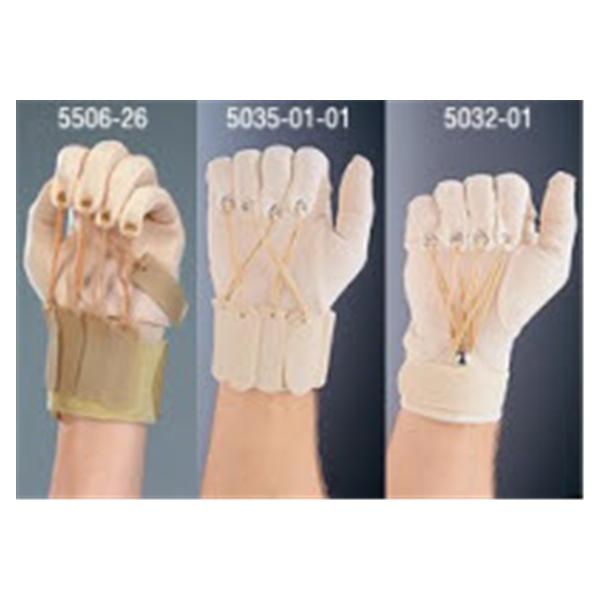 Patterson Medical Glove Traction/Exercise Deluxe White Size Small/Medium Ea - 50350102