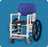 IPU - Shower Chair ipu With Backrest - SAC22 MB B