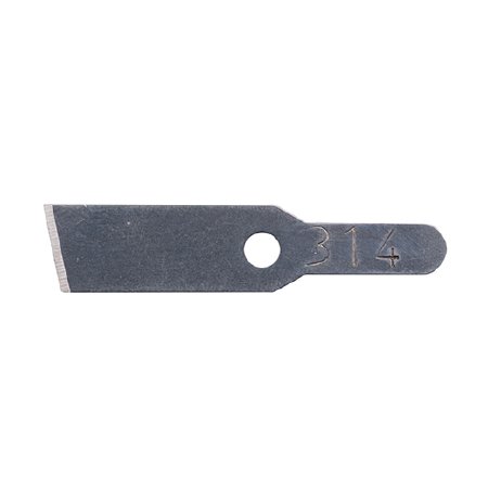 McKesson - Chisel Blade Number 314 0.40 mm High Carbon Steel Sterile 37 mm Length - MMC#314