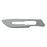 McKesson McKesson Surgical Blade Stainless Steel Size 20 Sterile Single Use - SS #20 ST
