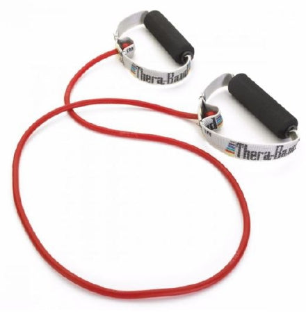 Performance Health Thera-Band Exercise Resistance Tubing Red 48 Inch Length Medium Resistance - 21732