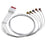 Philips Heartstart - 5-Lead ECG Set Philips HeartStart Packaged 1 set per bag For use with trunk cables: M1663A and M1949A - 989803144911