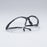 Pyramex Venture II Safety Glasses with Readers Adjustable Temple Clear Tint Polycarbonate Lens Black Frame Over Ear One Size Fits Most - SB1810R10