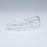 Pyramex Fastrac Safety Glasses Anti-scratch Coating Clear Tint Polycarbonate Lens Clear Frame Over Ear One Size Fits Most - S1410S