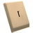 Qtowels - Paper Towel Dispenser Bone Beige Styrene Plastic Manual Push Wall Mount - 1510BE