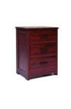 Graham-Field Oak Park Collection Bedside Chest Solar Oak 18 X 21 X 30 Inch 3 Drawers - A31-44