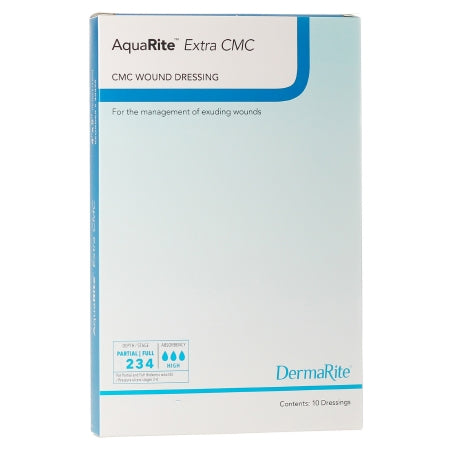 AquaRite Extra CMC - Cellulose Dressing Sodium Carboxymethyl Cellulose (CMC) 2 X 2 Inch - 40220