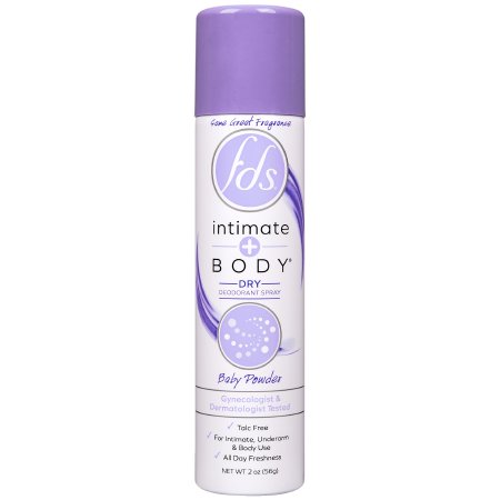 FDS - Feminine Deodorant Spray 2 oz. Baby Fresh Scent - 36519768102