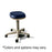 Midmark Corporation Stool Base Assembly Custom Blue Casters 5 Leg Ea - 427-001