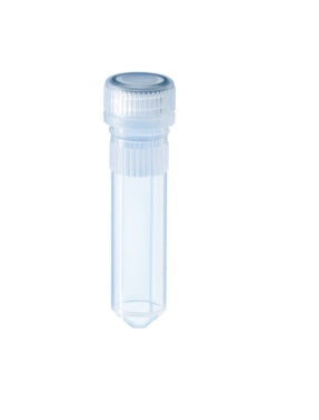 Sarstedt - Tube Closure Polypropylene Screw Cap Clear 44 mm, 10.8 mm Diameter Sterile - 72.693.005