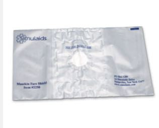 Simulaids Manikin Face Shield - 100-2250