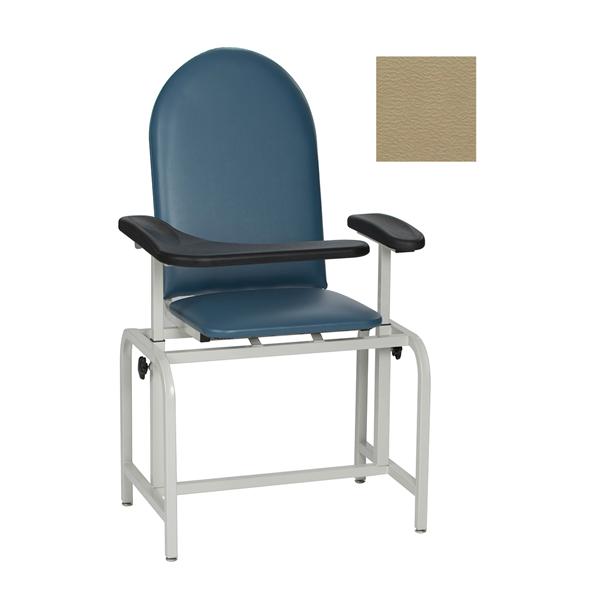 Winco Mfg, Chair Blood Draw Steel 300Lb Capacity Padded Back/18-3/4" Seat Ea - 2573-03