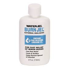 Water Jel Burn Relief 4 oz. Topical Gel Bottle - BJ4-24