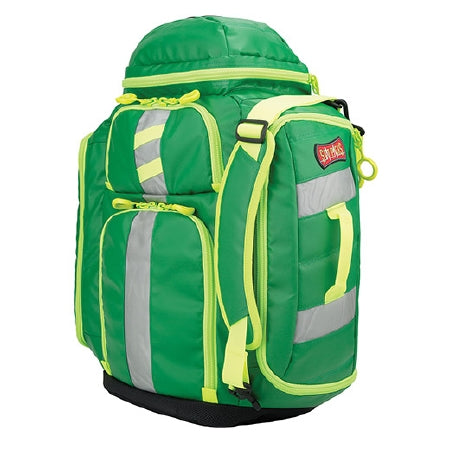 StatPacks Inc G3 Perfusion EMS Backpack Green Tarpaulin / Urethane 22 X 8 X 10 Inch - G35005GN