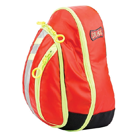 StatPacks Inc G3 Medslinger EMS Backpack Red Tarpaulin / Urethane 18-1/2 X 13 X 3 Inch - G35011RE