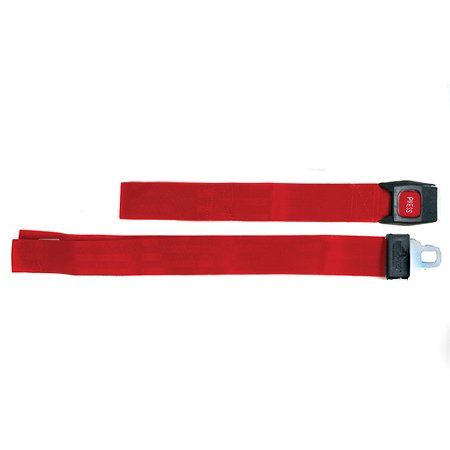 Fleming Industries First-Line Stretcher Strap 5 Foot Black, Red - 30520F-RD
