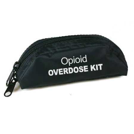 Iron Duck - Single Dose Opioid Overdose Bag Black 5-2/4 X 2-1/2 X 2 Inch - 39520