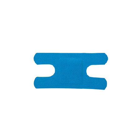 Honeywell Safety Products Metal Detectable Adhesive Strip 2-1/8 X 4 Inch Fabric Knuckle Blue Sterile - 013940B