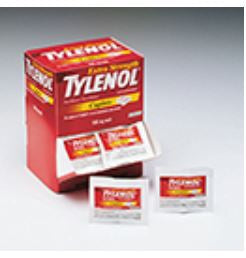 Johnson & Johnson Consumer Tylenol Extra Strength Pain Relief 500 mg Strength Acetaminophen Caplet 10 per Bottle - 30300450449123