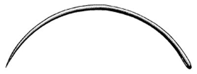 Sklar Premium OR grade - Suture Needle Curved Reverse Cutting Needle Size 18 Needle - 93-1762-18