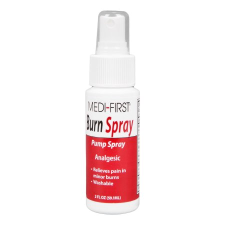 Medi-First - Burn Relief Topical Liquid 2 oz. Spray Bottle - 22502