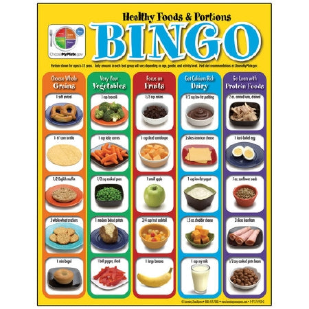 Nasco Reference Food Board Game Bingo - SB47572CQ