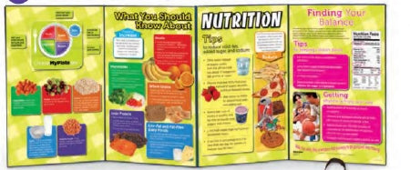 Nasco General Nutrition Poster Display What You Should Know About Nutrition - SB48029HR