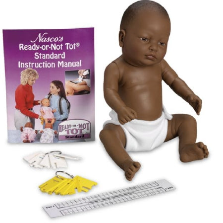 Nasco Ready-or-Not Tot Standard Parenting Simulator Female Newborn 5 lbs. - WA18307