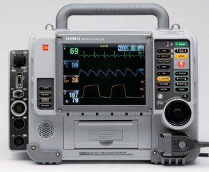 LIFEPAK 15 - Defibrillator Unit Automatic / Manual Operation Lifepak 15 Electrode / Paddle Contact - 99577-001932