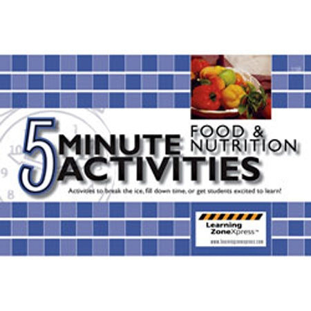 Nasco Nasco Book 5-Minute Food & Nutrition Activities - WA27903HR