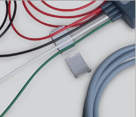 The Palm Tree Group - Cable Combo 4 Wire ECG Cable For use with ECG Monitoring - 21300-008054