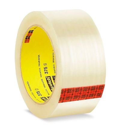 Uline Adhesive Tape Carton 2" X 55 Yard Polypropylene - S-1034
