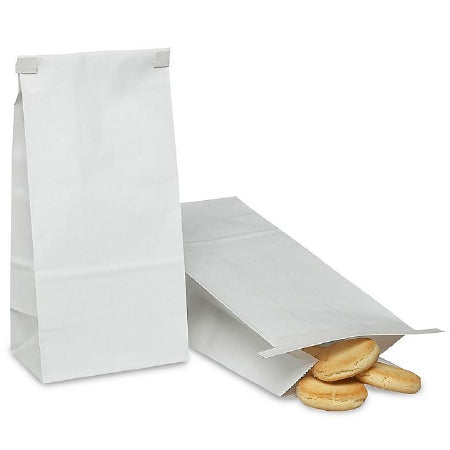 Uline Bakery Bag 4-3/4 X 3-1/4 X 11 Inch Poly White - S-6907