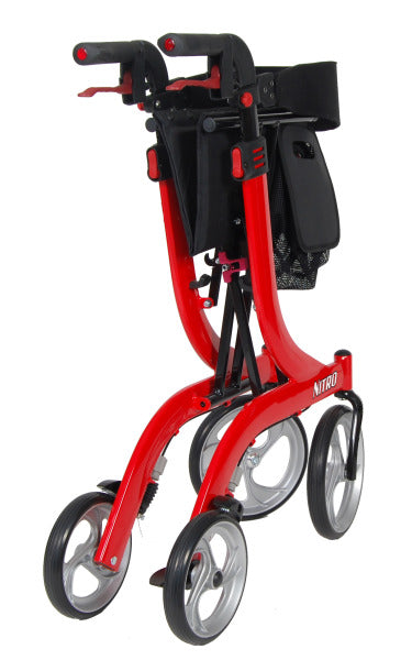 Drive Medical Nitro Aluminum Rollator, 10" Casters